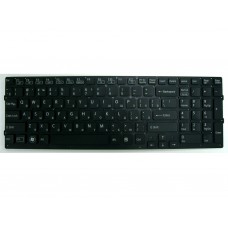 Клавиатура для ноутбука Sony Vaio VPC-CB, VPC-CB17, VPCCB17, RU, черная, без рамки