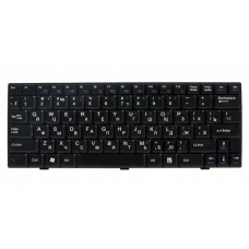 Клавиатура для ноутбука MSI Wind U100, U110, U120, RoverBook Neo U100  RU черная