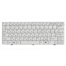 Клавиатура для ноутбука MSI Wind U100, U110, U120, RoverBook Neo U100  RU белая