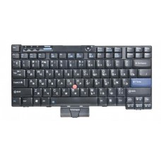 Клавиатура для ноутбука LENOVO X200, X220, X200s, X201   RU черная +трекпойнт +power