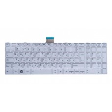 Клавиатура для ноутбука Toshiba Satellite C850, L850, C850D, L850D, L855, L855D, L870, L870D, L875, L875D, P870, P875, белая