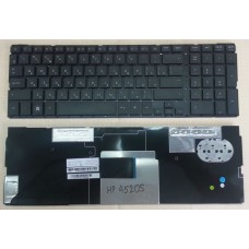 Клавиатура для ноутбука HP Probook 4520, 4520s, 4525, 4525s RU черная клавиатура и черная рамка