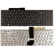Клавиатура для ноутбука Samsung QX530, RC530, RF510 RU, черная, без рамки