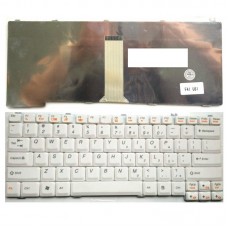 Клавиатура для ноутбука Lenovo IdeaPad C100, C200, C430, C460, Ru, белая