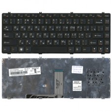 Клавиатура для ноутбука Lenovo IdeaPad Y470, Y471, Y471P RU, черная, с рамкой