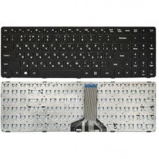 Клавиатура для ноутбука Lenovo IdeaPad 300-15ibr, 300-15isk, 300-17ISK, 100-15IBD RU, черная, с рамкой