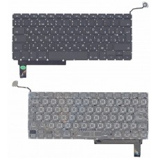 Клавиатура для ноутбука Apple Macbook 15" A1286 ("Г"-образный "Enter")