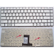 Клавиатура для ноутбука SONY VPC-EA series RU белая, без рамки
