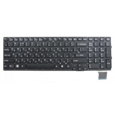 Клавиатура для ноутбука SONY VPC-SE series  RU черная, без рамки