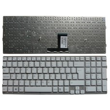 Клавиатура для ноутбука SONY VPC-EC series, VPCEC1M1R, VPCEC1S1R, VPCEC2M1R, VPCEC2S1R, VPCEC3M1R, VPCEC3S1R, VPCEC4M1R, VPCEC4S1R RU белая, без рамки