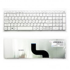 Клавиатура для ноутбука Packard-Bell EasyNote TM 82, TM 83, TM 85, TM 93 RU белая