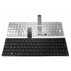 Клавиатура для ноутбука Asus K56, K56C, K56CA, K56CB, K56CM, K55XI V2, X550V, K550D, X550L RU, черная, без рамки