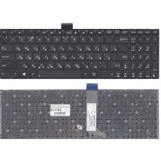 Клавиатура для ноутбука Asus F502, F502C, F502CA, P551CA, X502, X502C, X502CA, X551, X551C, X551CA черная (длинный шлейф)