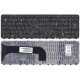 Клавиатура для ноутбука HP Pavilion m6-1000 RU черная, черная рамка
