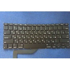 Клавиатура для ноутбука Apple MacBook Pro 15" A1398, черная, RU
